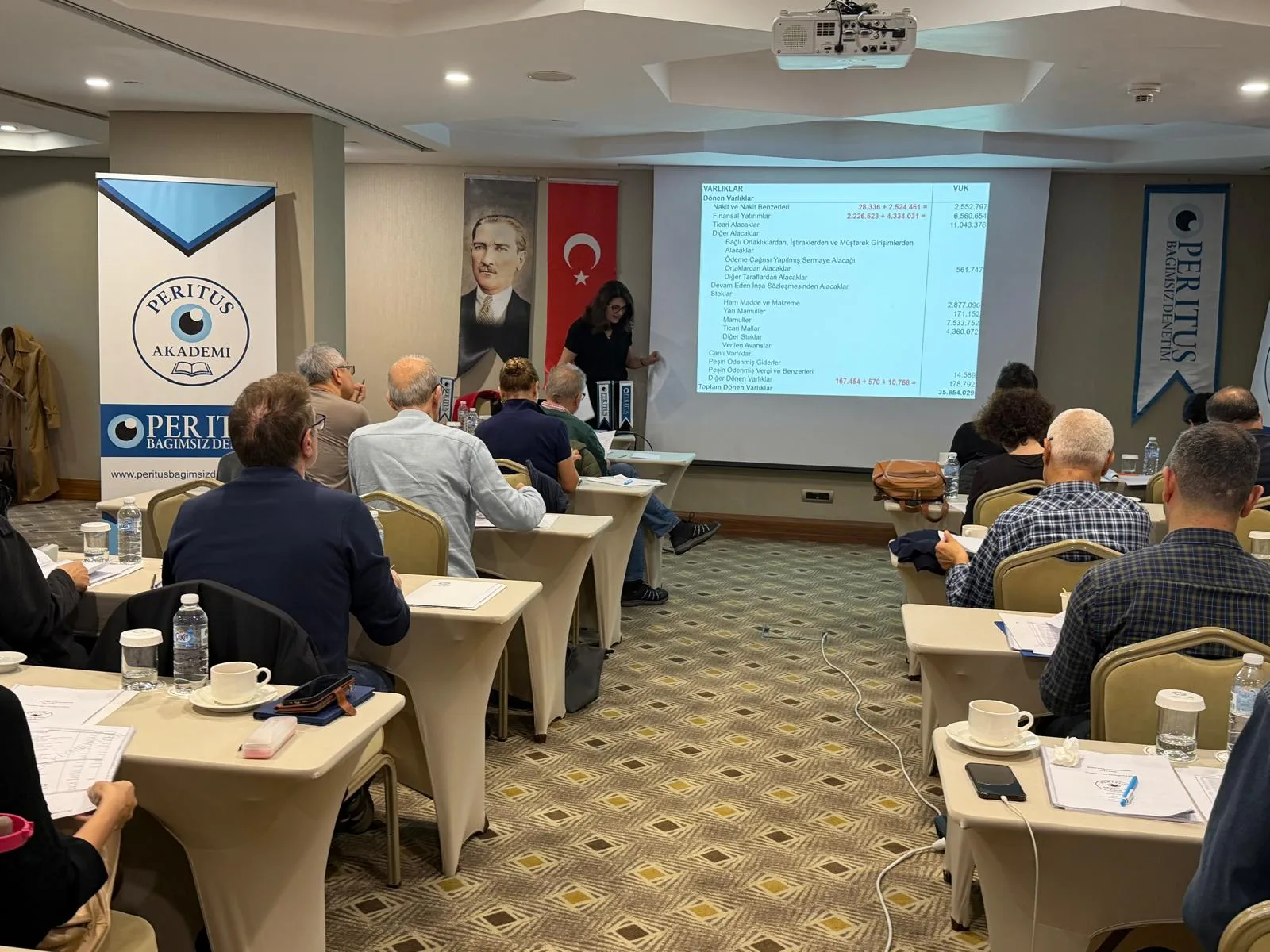Peritus Akademi eğitim programından bir kare