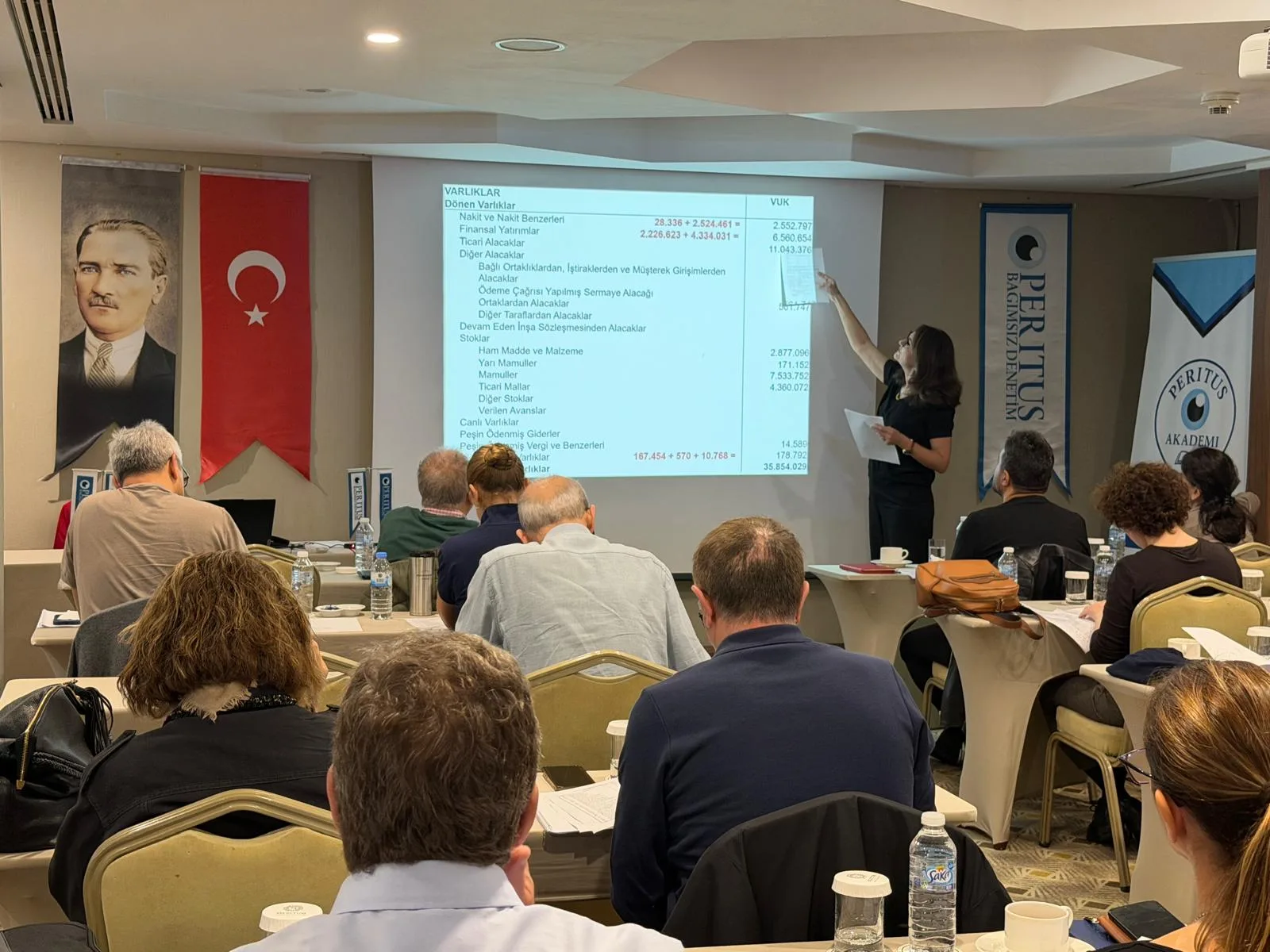 Peritus Akademi eğitim programından bir kare