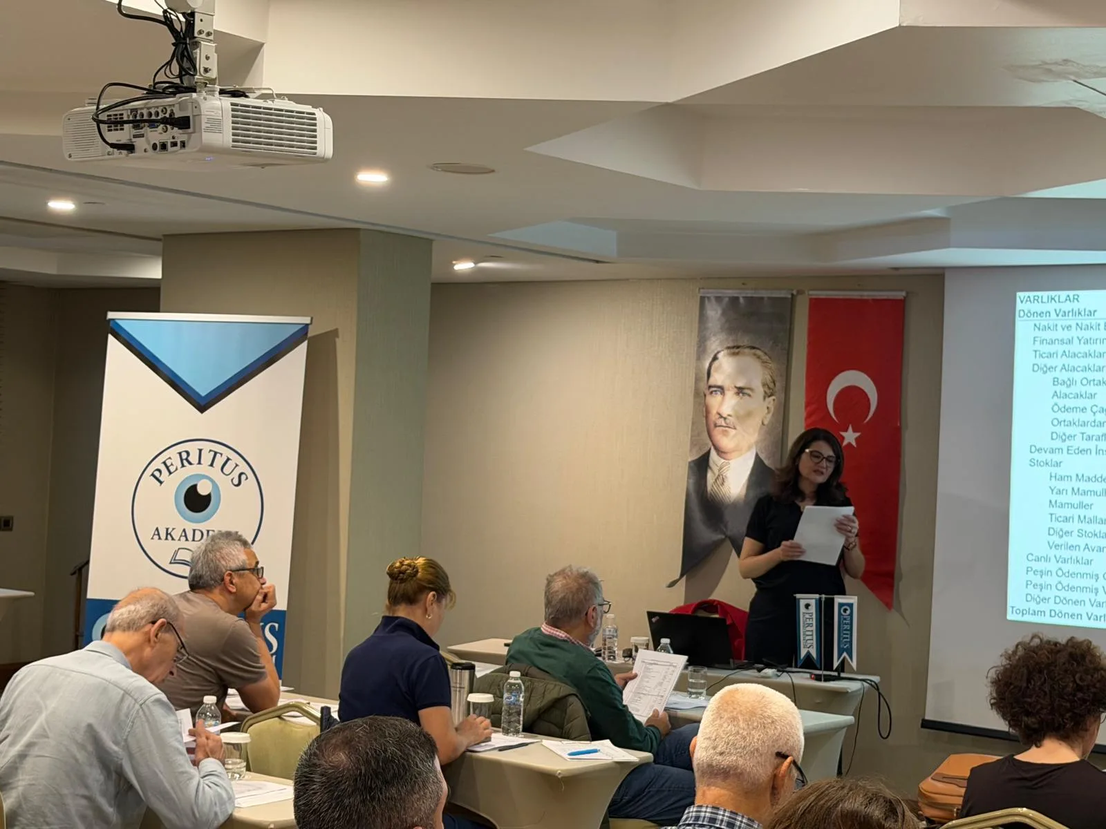 Peritus Akademi eğitim programından bir kare
