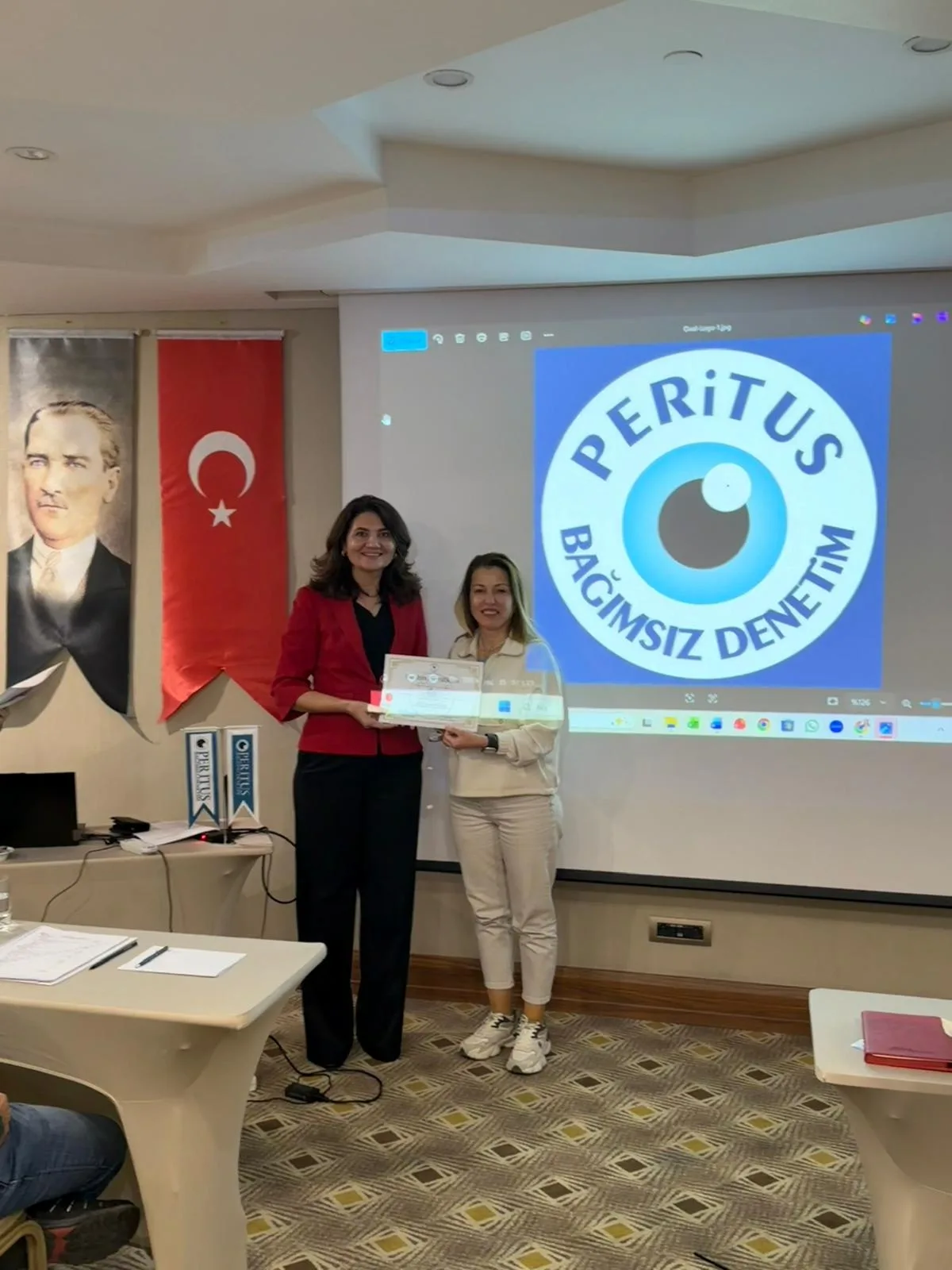 Peritus Akademi eğitim programından bir kare